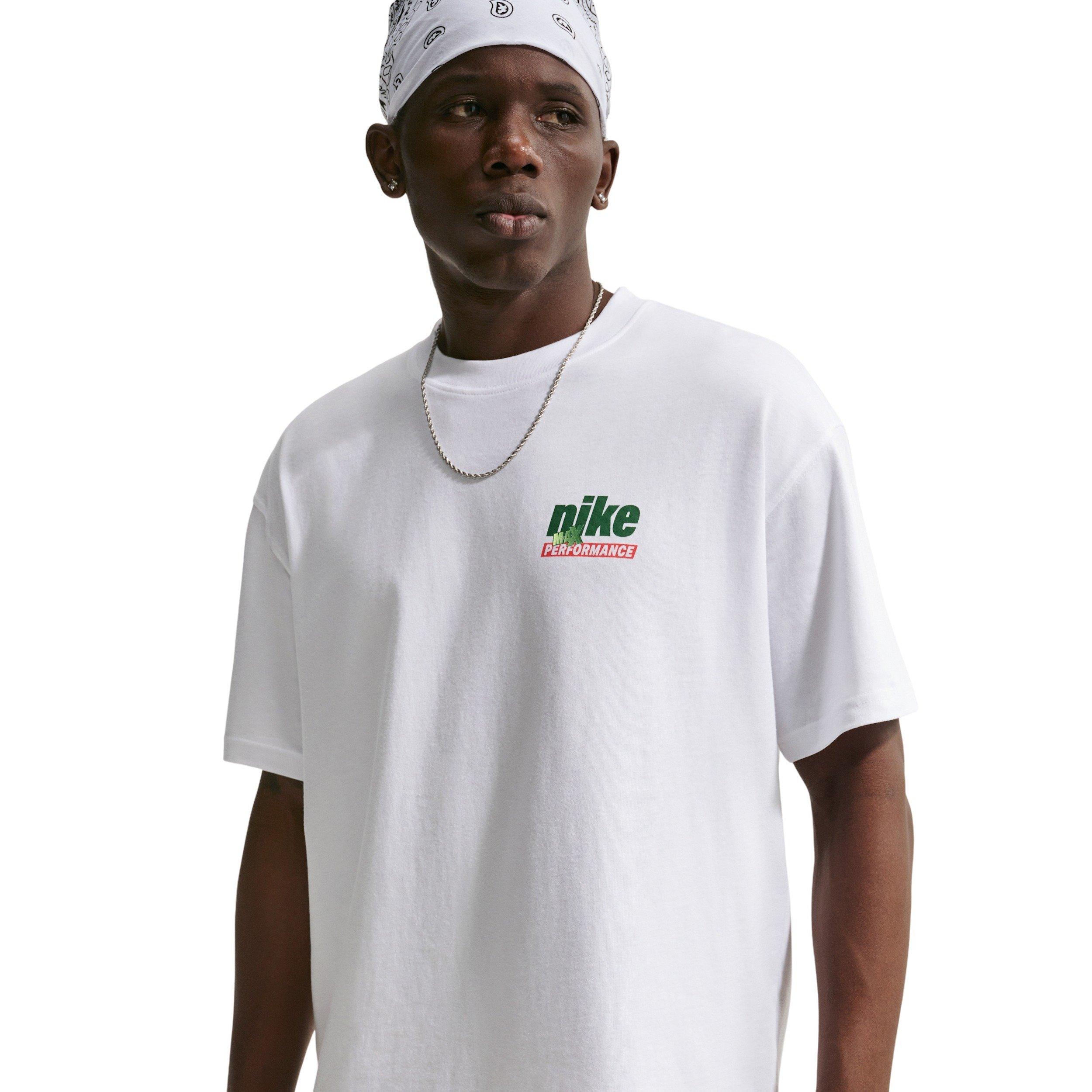Nike Men's Sportswear Max 90 Max Performance T-Shirt - WHITE